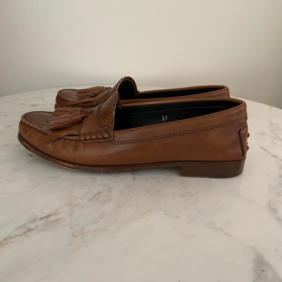 Tod’s Tassel Loafers | tan/brown | Size 7 - Picture 3 of 4